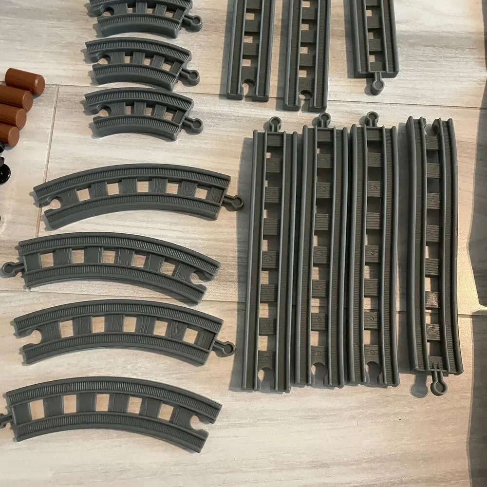 Imaginarium Power Rails Saw Mill River RC Train Set Toys R Us Incomplete READ